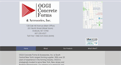 Desktop Screenshot of oggiconcrete.com